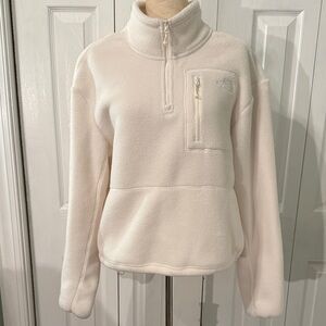 The North Face Cream Yumiori Off Peak Half-Zip Jacket - Women's Sz XL